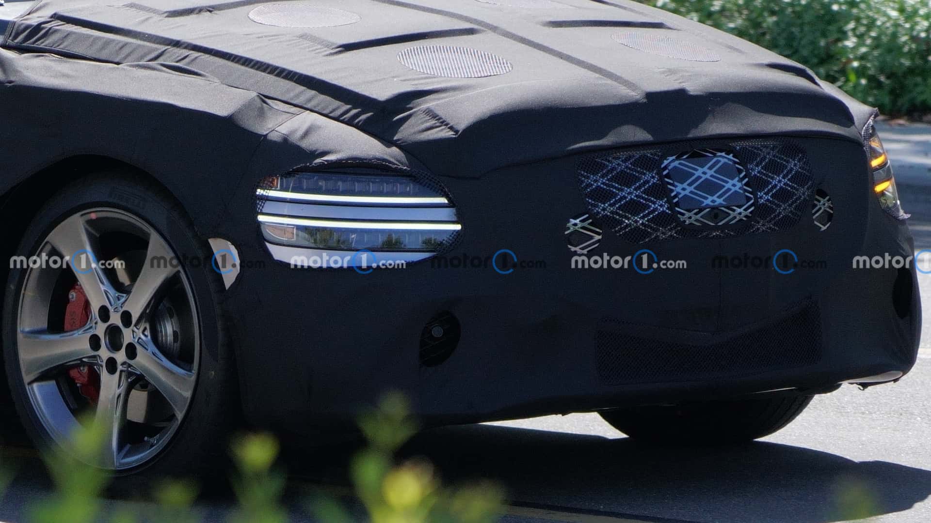 제네시스 G80 페이스리프트 테스트카