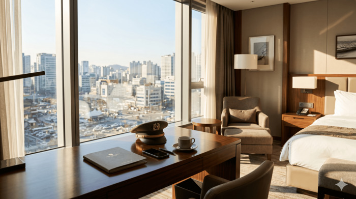 신라스테이 군인 할인 호캉스 객실