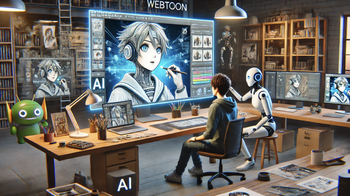 AI 웹툰 생성 원리, 이미지 생성도구, AI 웹툰 제작의 장점과 한계