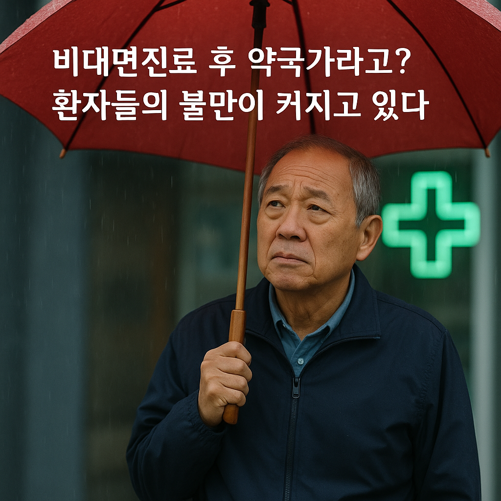 비대면진료후 환자의 불편함