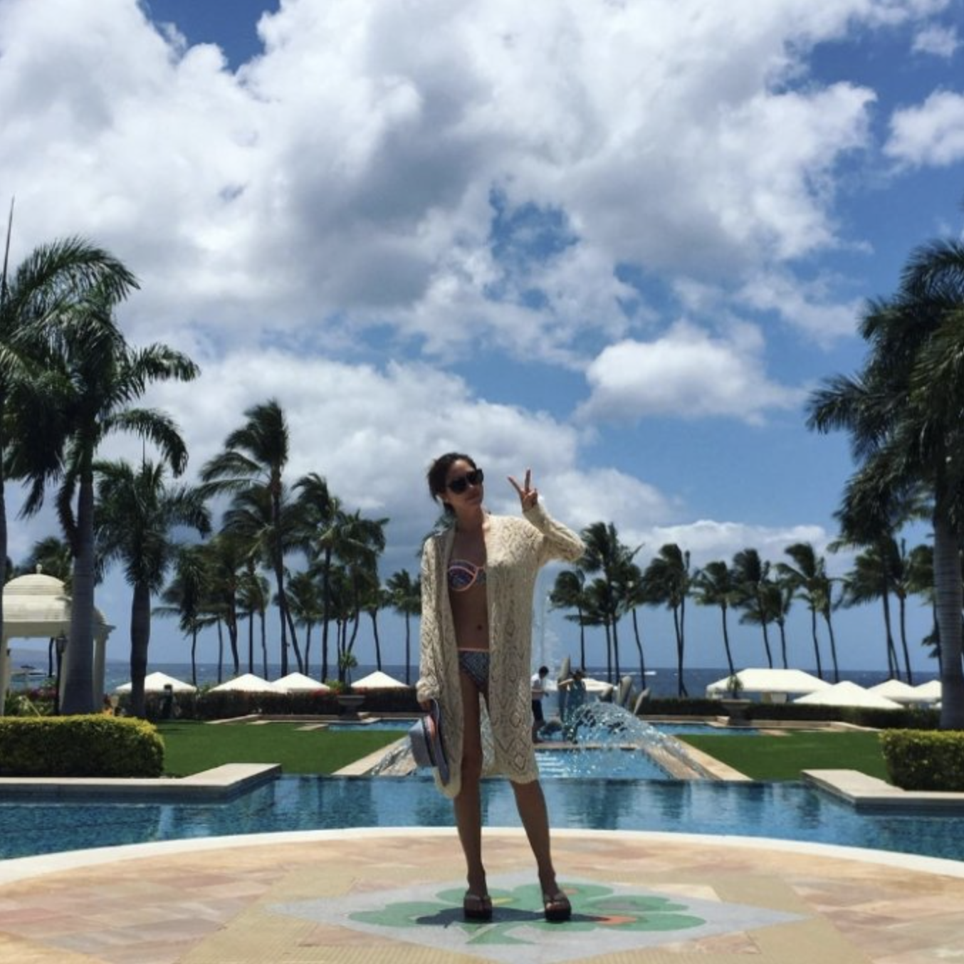 이민정 비키니 셀카