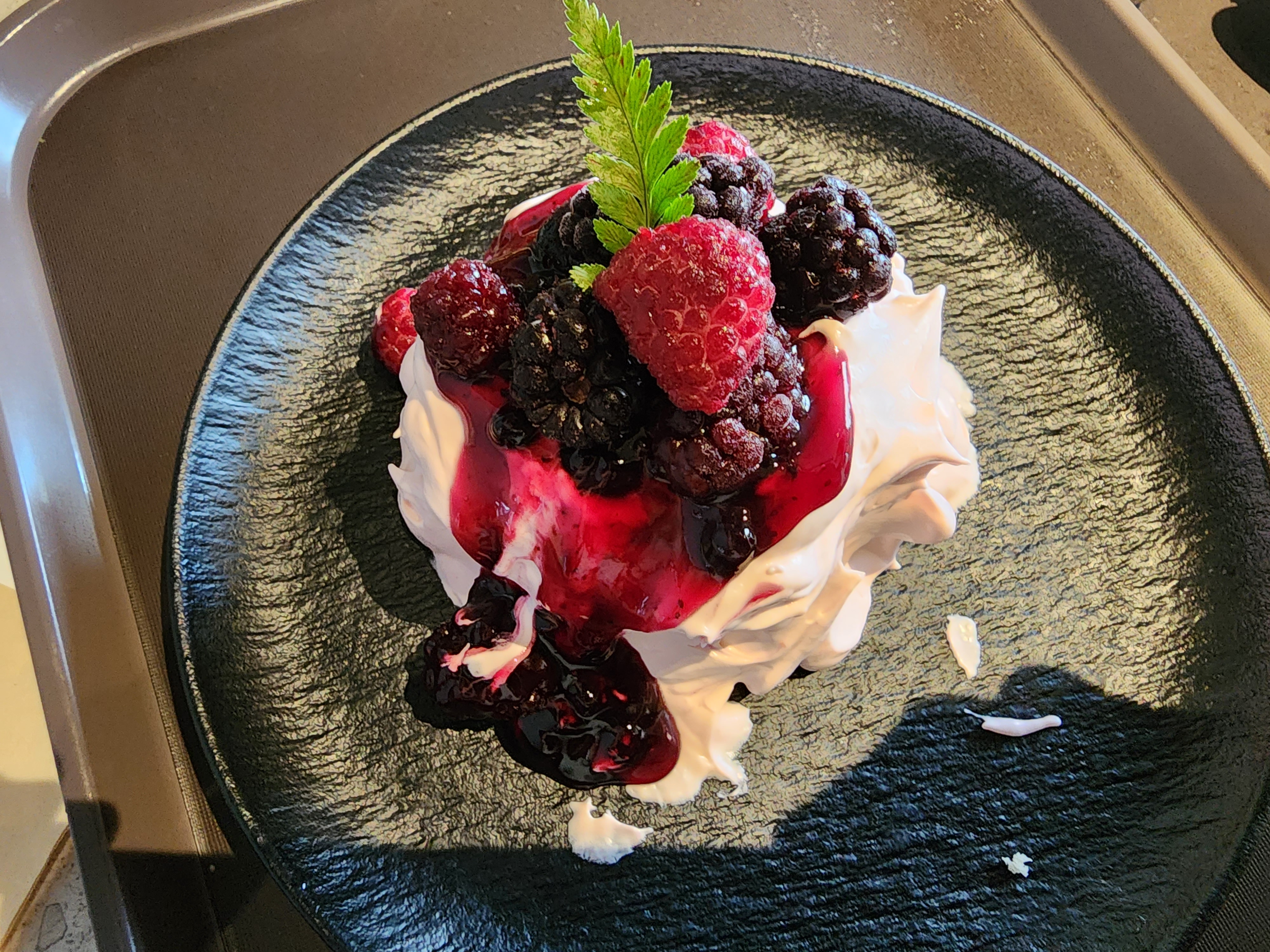 베리크림 케이크