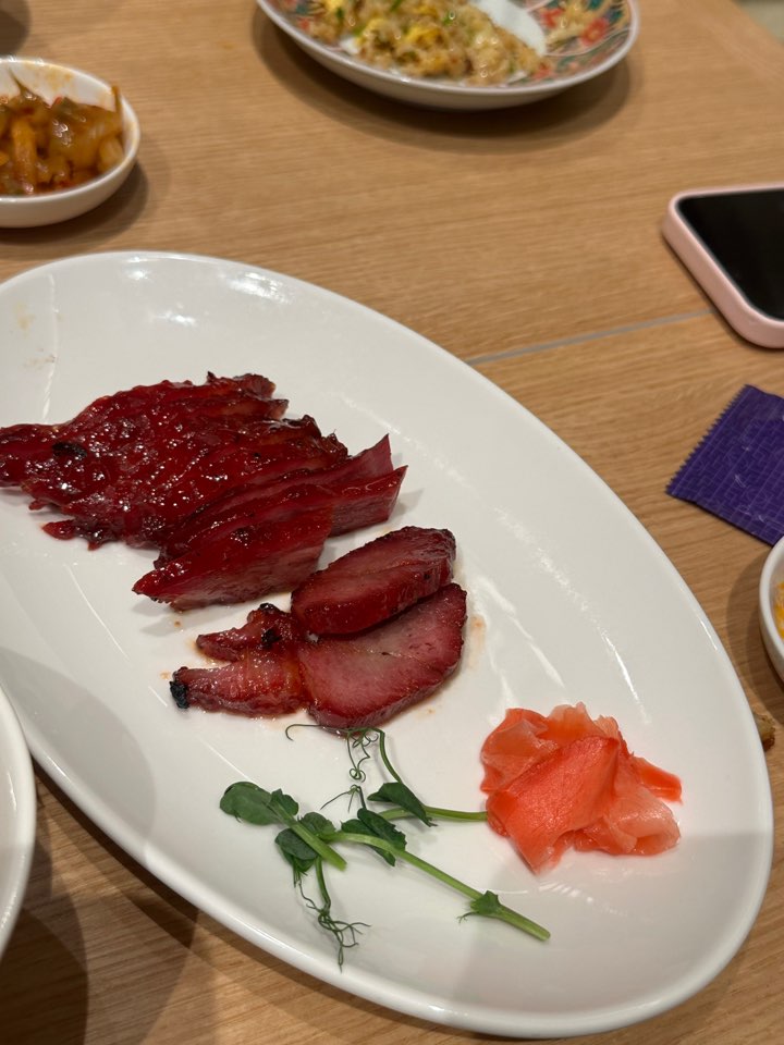 꿀소스 챠슈 바베큐