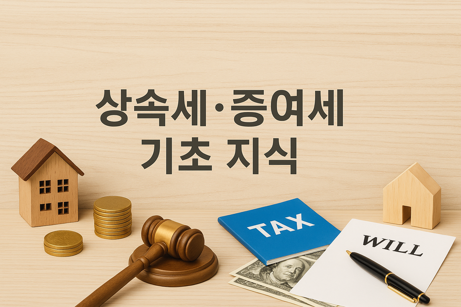 2025 상속세·증여세 기초 총정리 (세율·공제·절세 전략 한눈에!)
