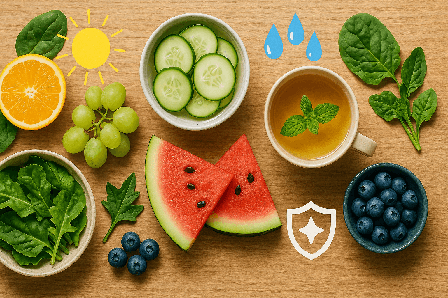 여름 건강 식품