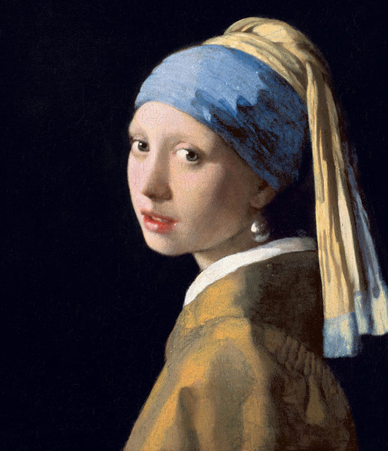 진주 귀걸이를 한 소녀