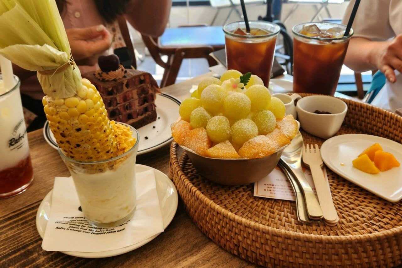 생방송투데이 오픈런 과일빙수 카페 위치 라플레플루트