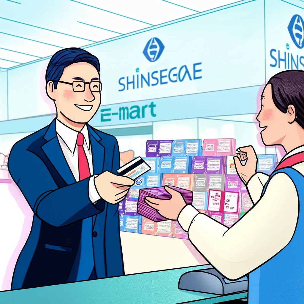 이마트 법인카드로 신세계상품권 살 때..