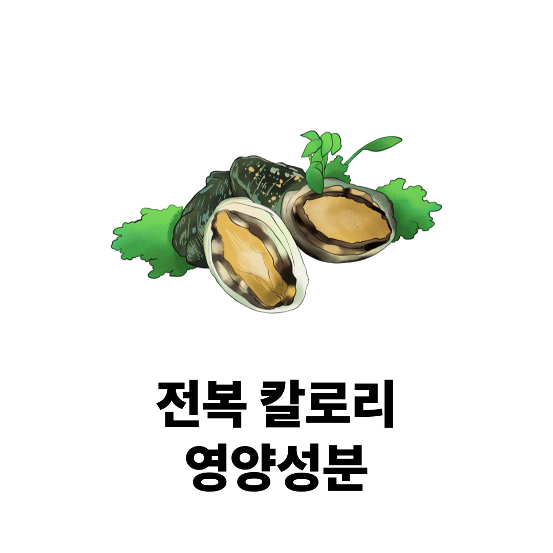 전복효능칼로리