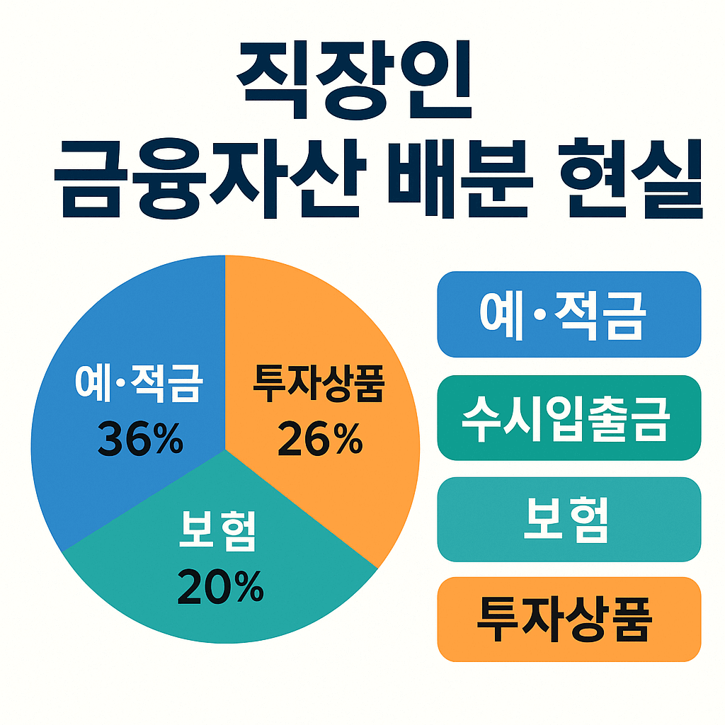 &ldquo;직장인 금융자산 배분 평균, 알고 계셨나요?&rdquo;