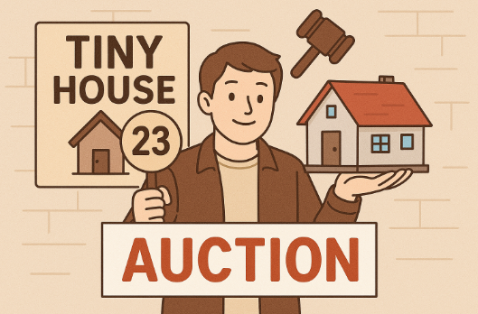 초소형 주택 경매로 집 사기