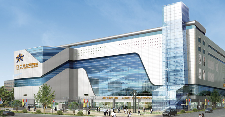 대전복합터미널 전경