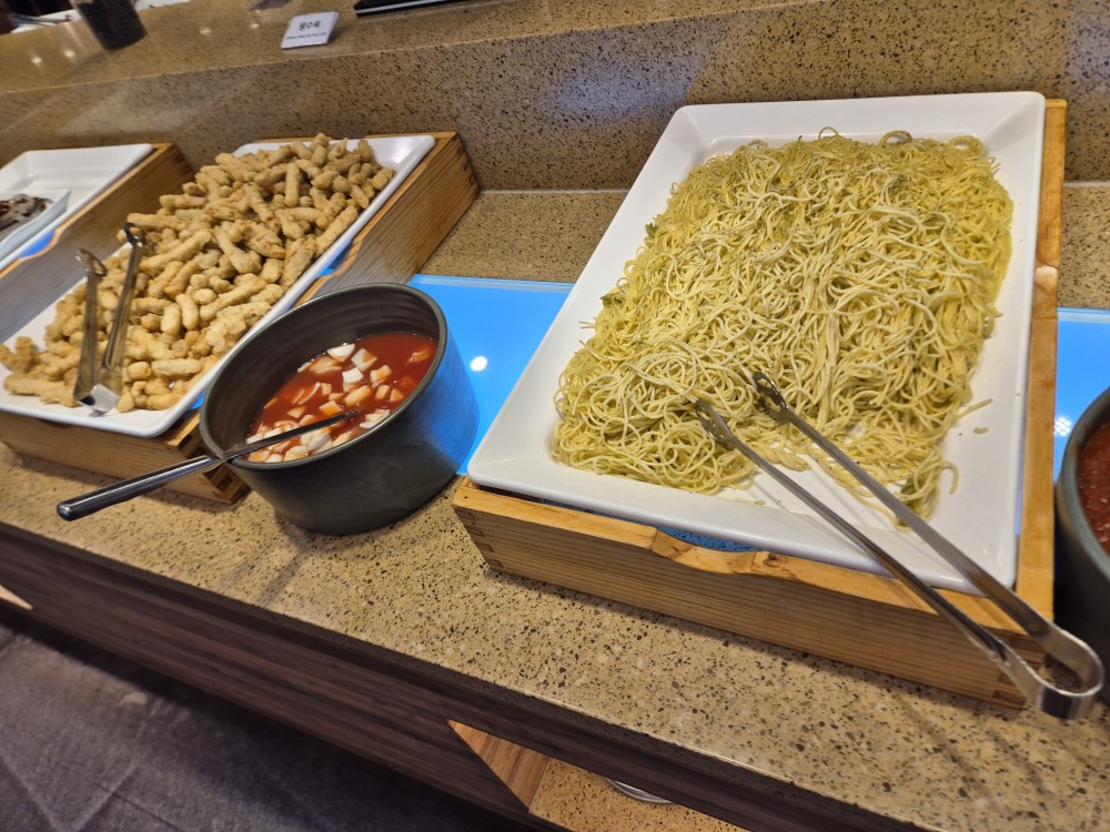 스파게티, 탕수육