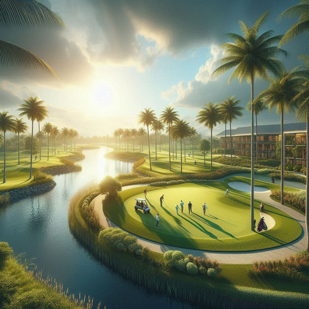 대복골프연습장 배경