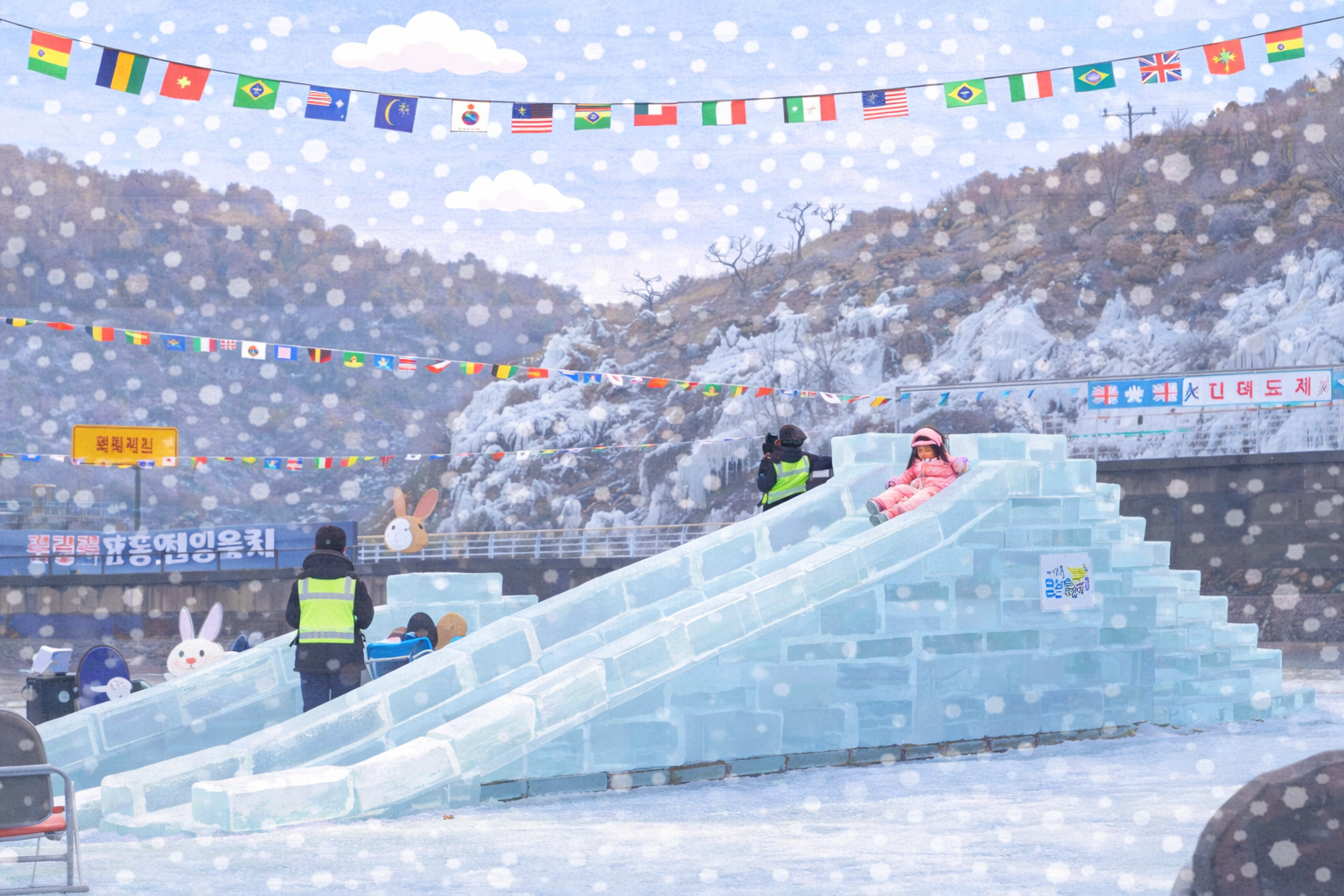 안동 암산얼음축제