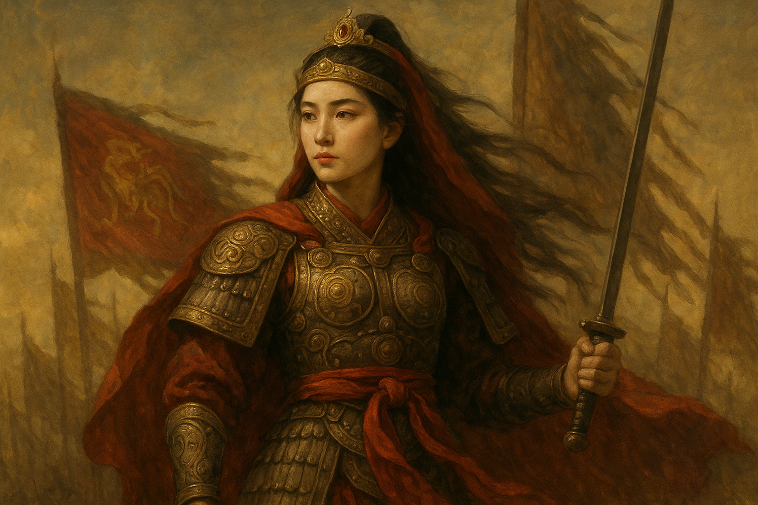 평양공주 AI 생성