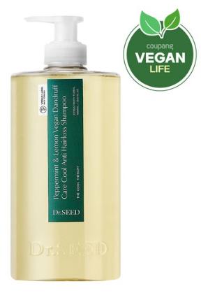 닥터시드 페퍼민트 앤 레몬 비건 비듬케어 쿨 탈모 샴푸