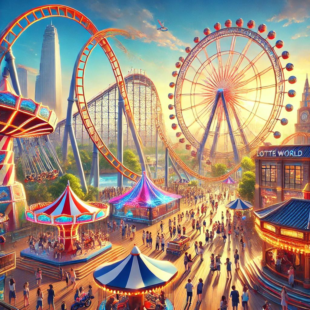 롯데월드 놀이기구 종류