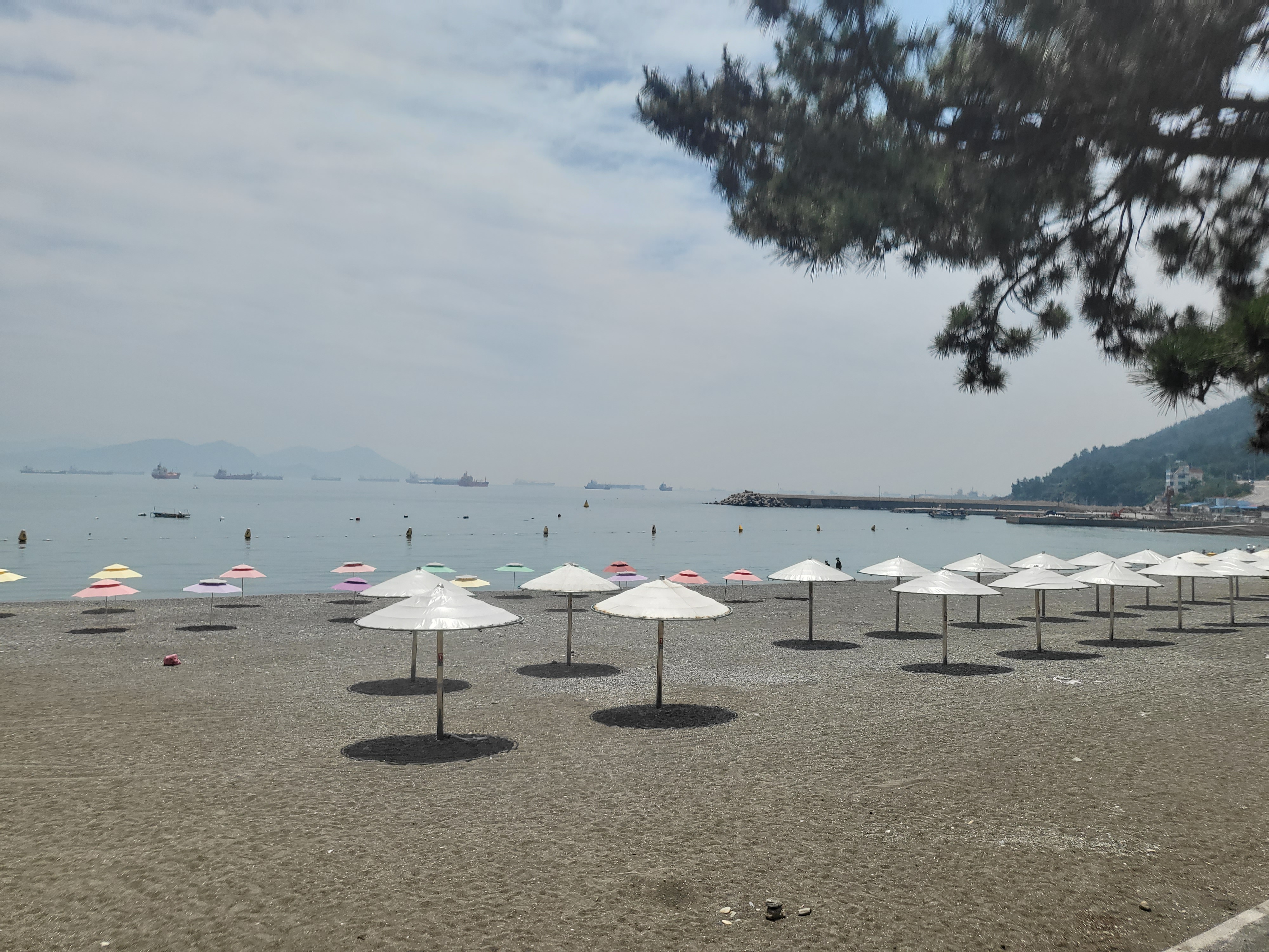 만성리검은모래해변