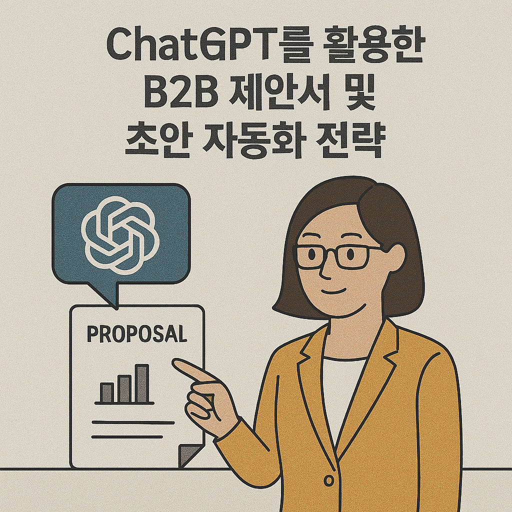 ChatGPT를 활용한 B2B 제안서 초안 자동화 전략