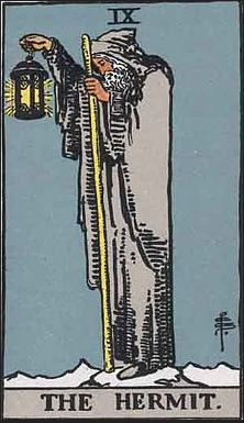 타로카드 이해하기, 메이저카드 9번 은둔자카드 THE HERMIT
