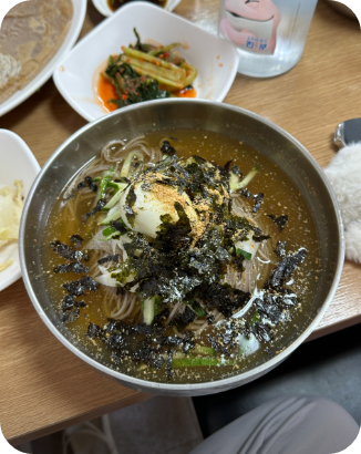 한끼에얼마예요? 메밀막국수 용산