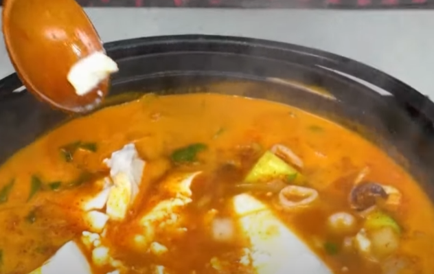 순두부 넣기