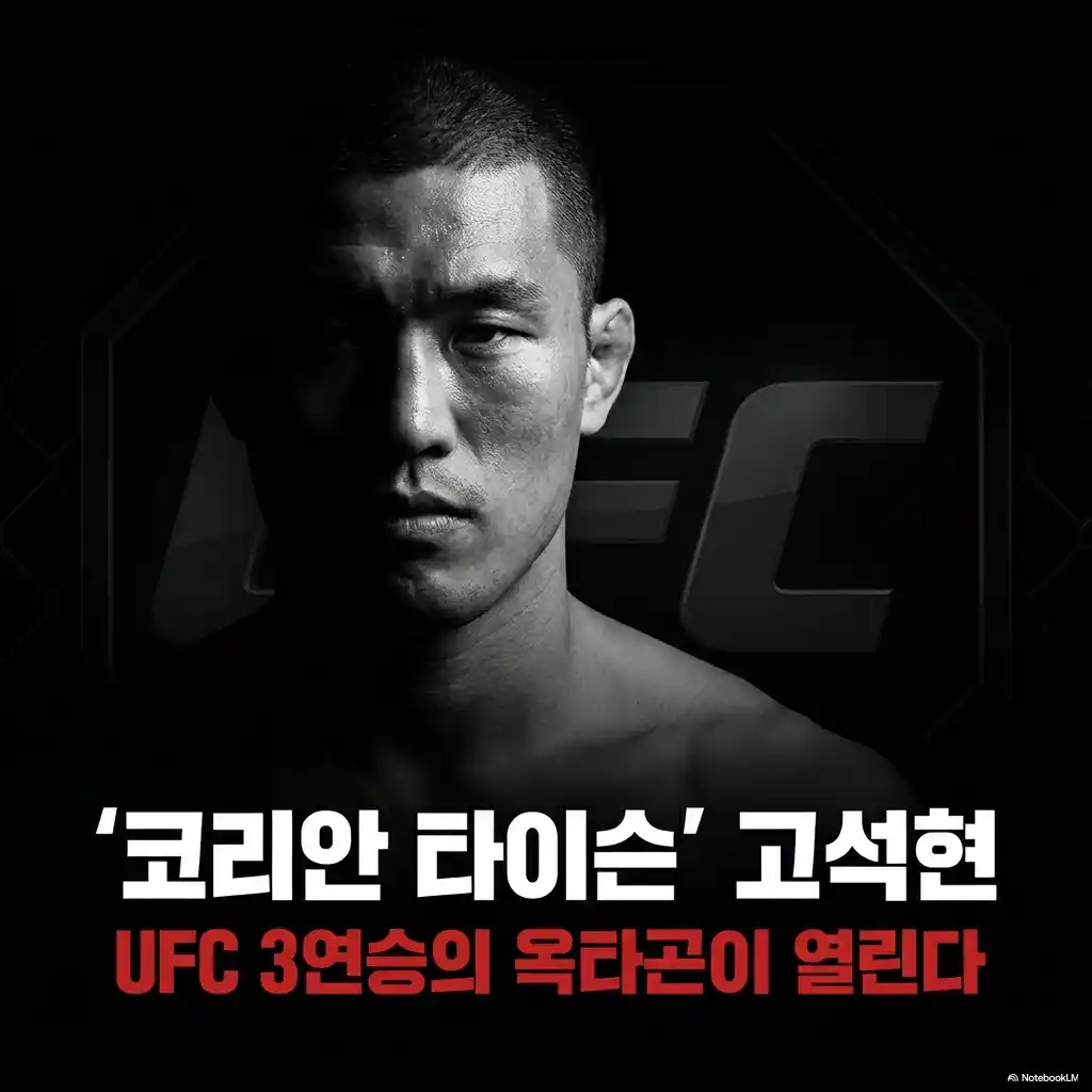 고석현 UFC 경기 프로필과 UFC 3연승 도전, 경기 일정·전적·랭킹 분석 대표 이미지