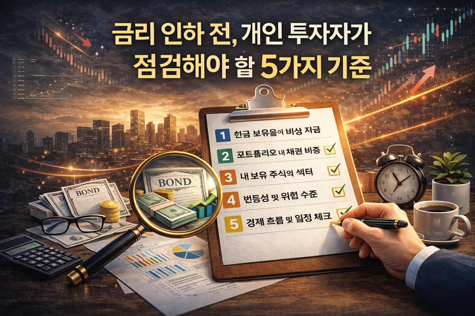 금리 인하 전, 개인 투자자는 무엇을 점검해야 하는가