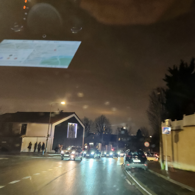 프랑스 파리에서 장보러 가는 길