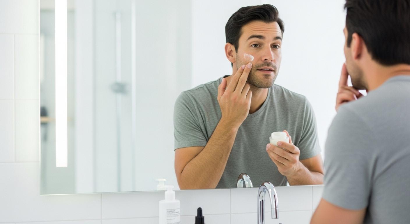 남자 기초화장품 단계