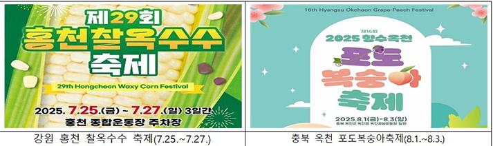 여름휴가 바가지 NO! 정부인증 축제 120곳