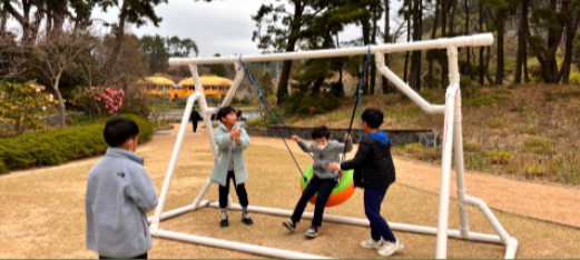 천리포목련축제-새활용 놀이터