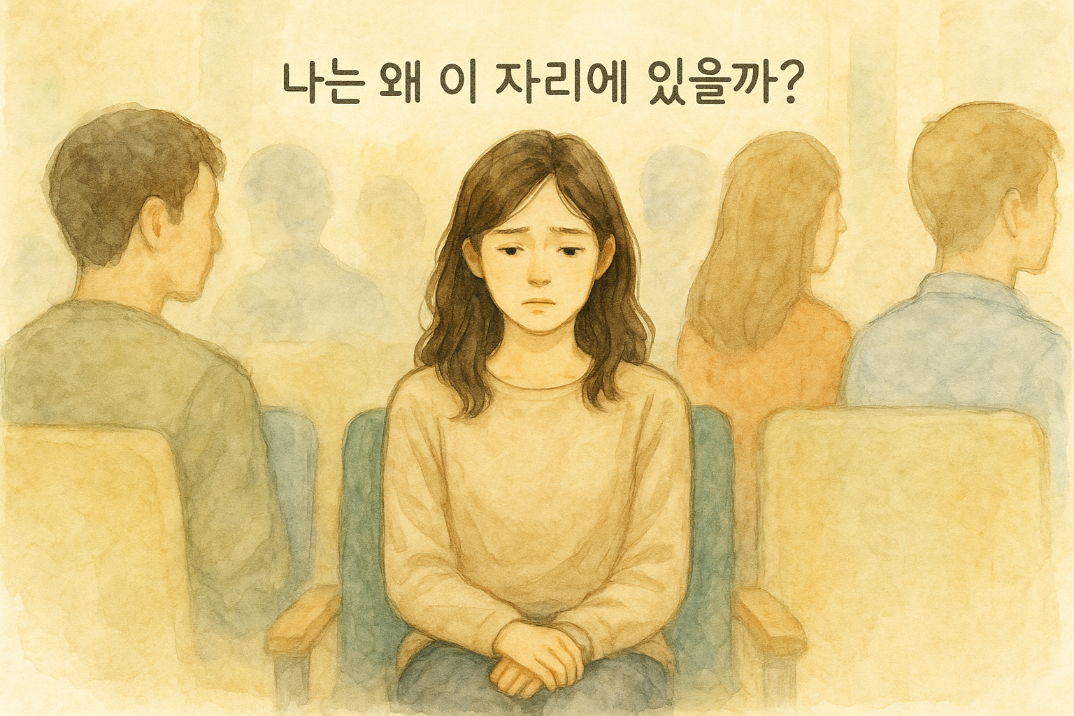 좌석에 앉은 이유