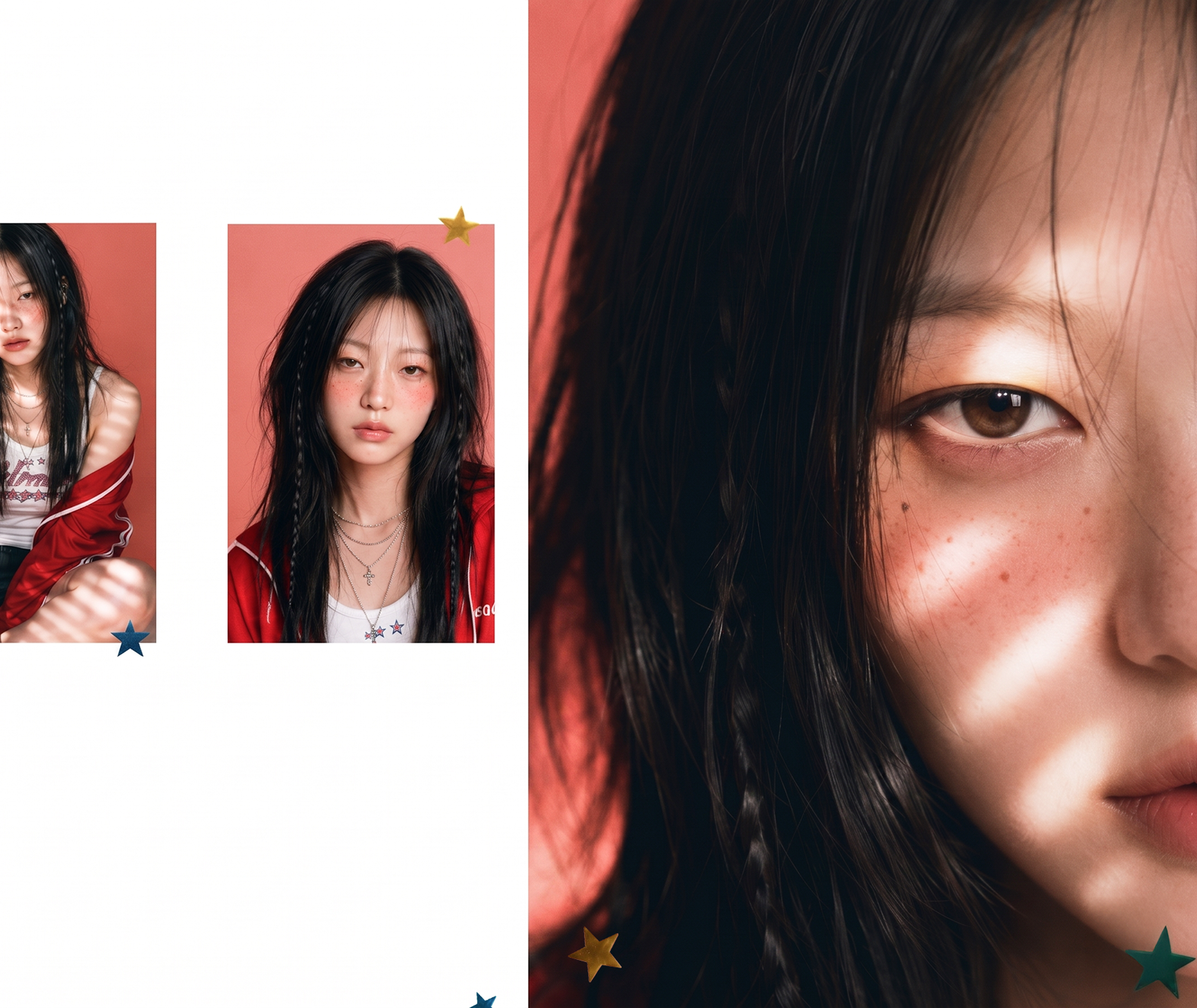 인물의 정체성을 확보하면서, 시간-장소-액션-상황별 룩앤필 가이드라인 내에서 이미지 생성하기