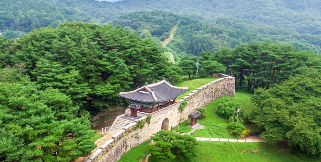 상당산성 단풍 산책로 트레킹