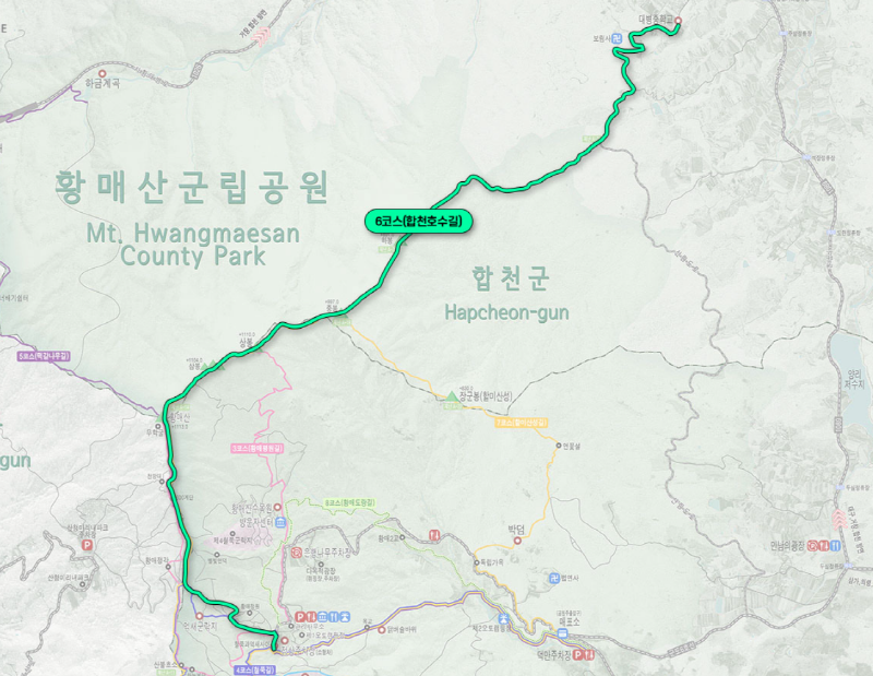 황매산 등산코스