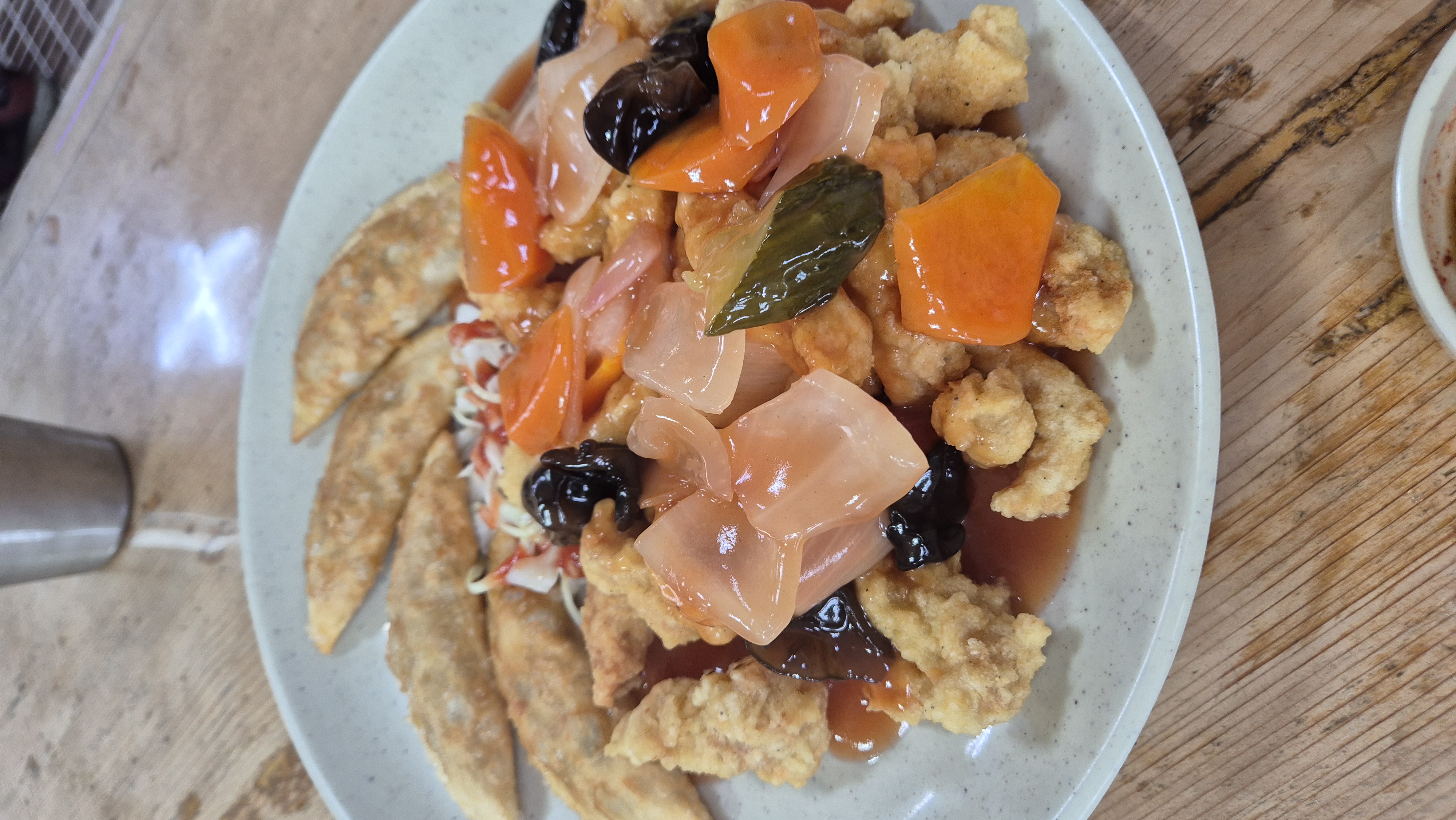 일운반점 세트메뉴 3번 탕수육