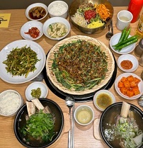 미나리보리새우전