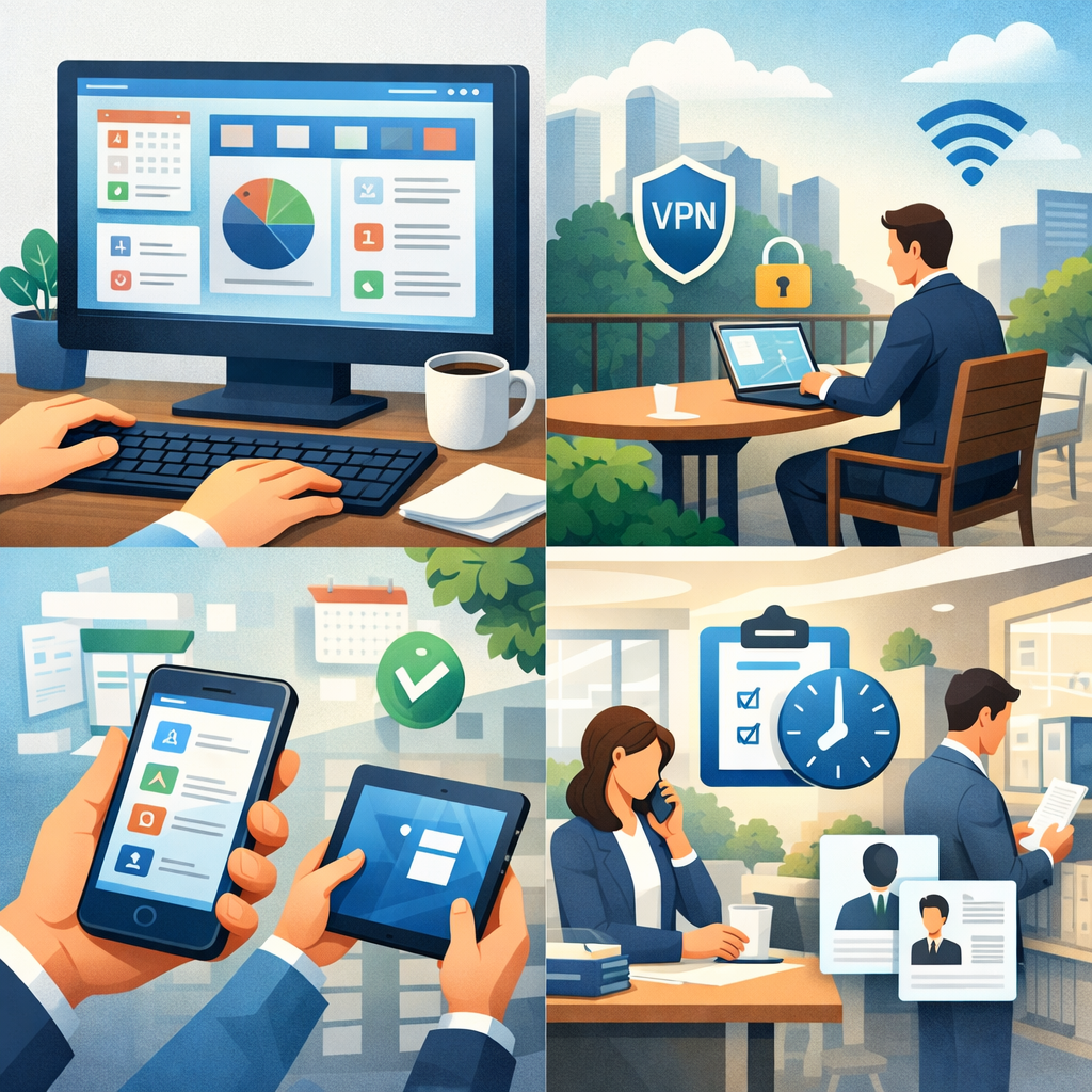 한플라워 인트라넷 접속방법 총정리｜PC&middot;모바일&middot;사외접속까지 한 번에 관련 사진