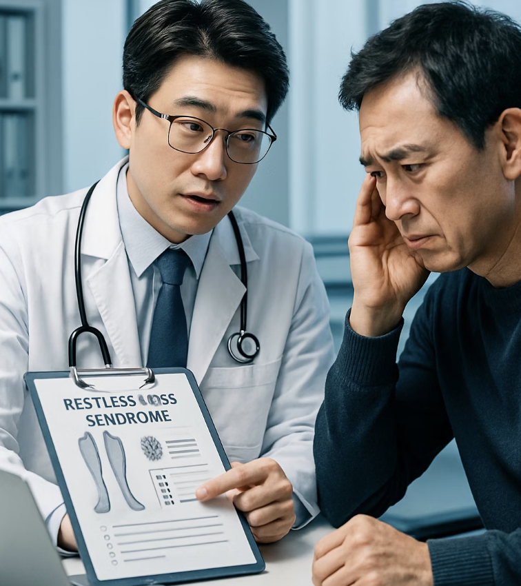 하지불안증후군 원인과 대표 증상 총정리&amp;#44; 밤마다 다리가 불편한 이유