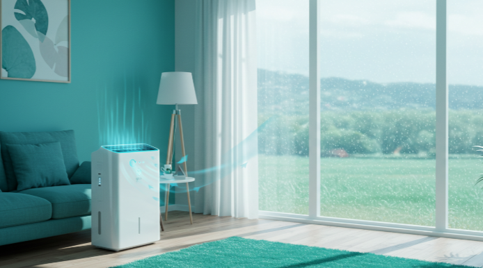 여름철 제습기 사용