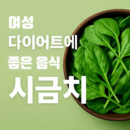 여성 다이어트 음식 시금치 영양 효과 섭취 방법 부작용 알아보기