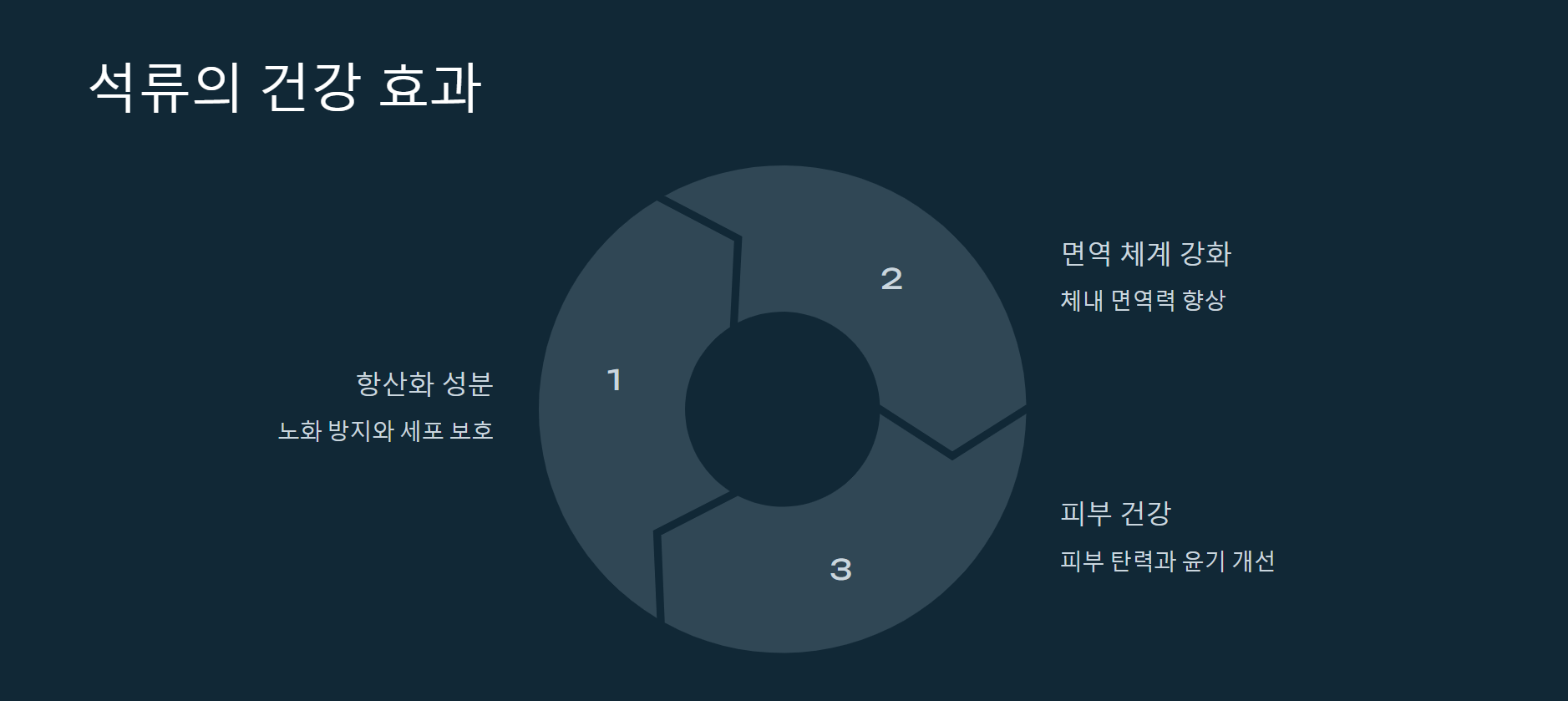 석류의 건강 효과