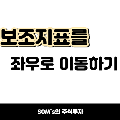 보조지표 이동하기 - 이동평균선- 볼린저밴드 - 엔벨로프