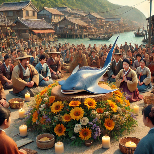 바다의 영혼께 감사의 의식