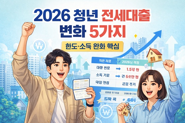 전세 대출 변화 내용