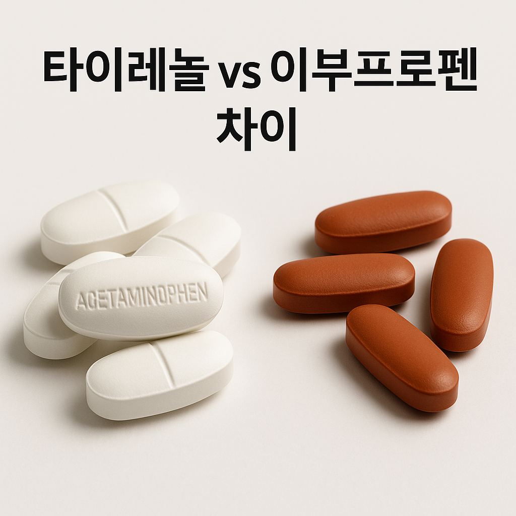 타이레놀 이브로펜 차이
