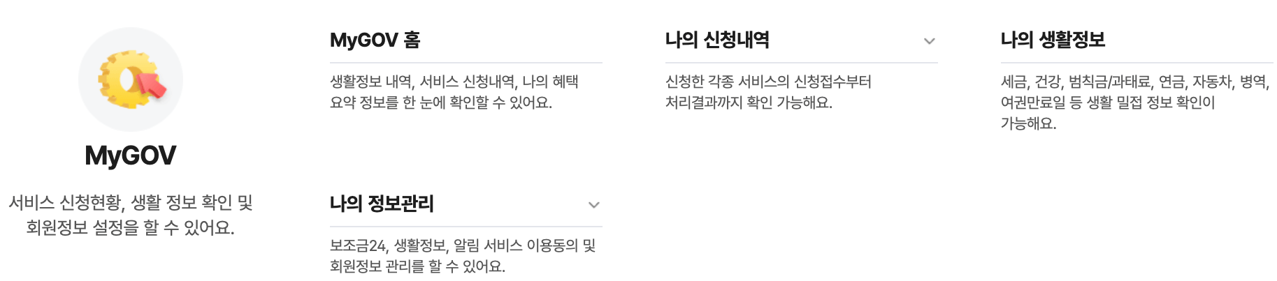 정부24-홈페이지