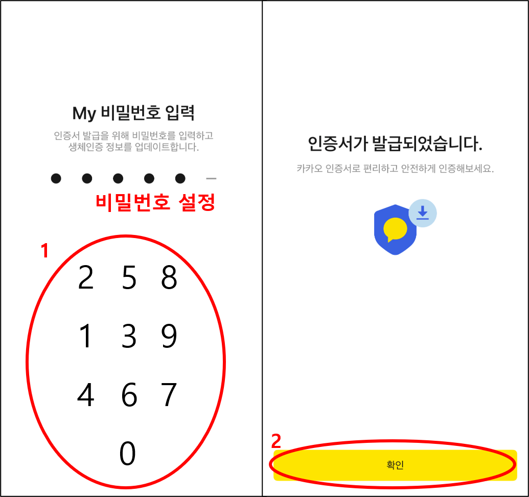 카카오 인증서